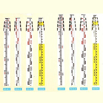 Aluminum Levelling Staves