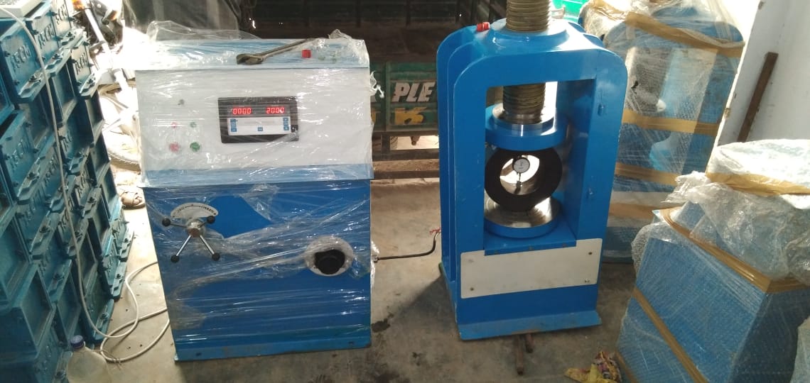 Digital Cube Testing Machine